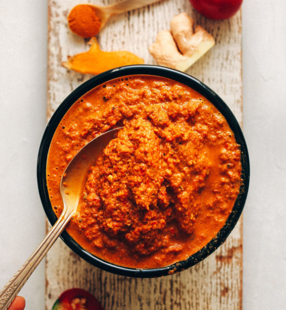 Homemade Thai Red Curry Paste